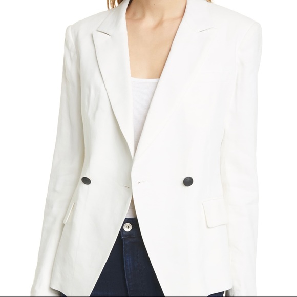 Rag & Bone Fletcher Linen-Blend Blazer